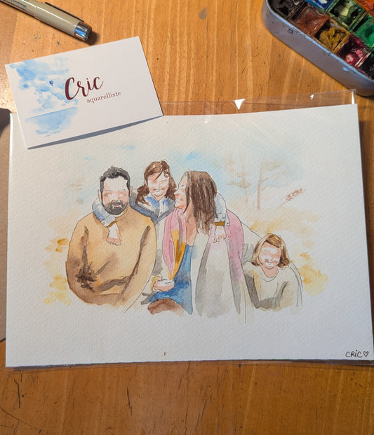 Portrait en silhouette