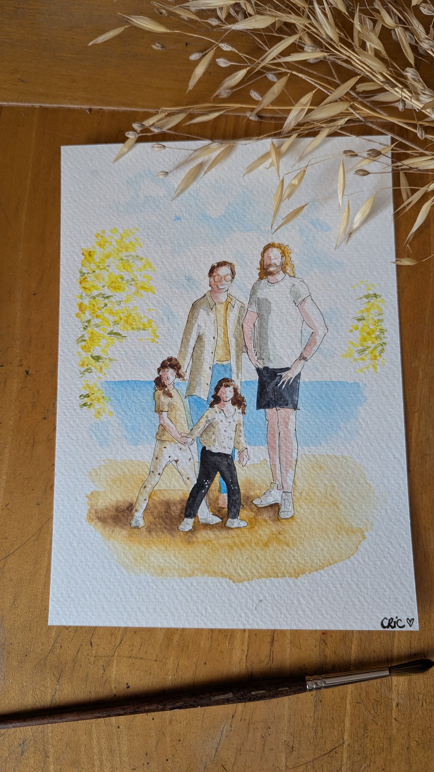 Portrait en silhouette