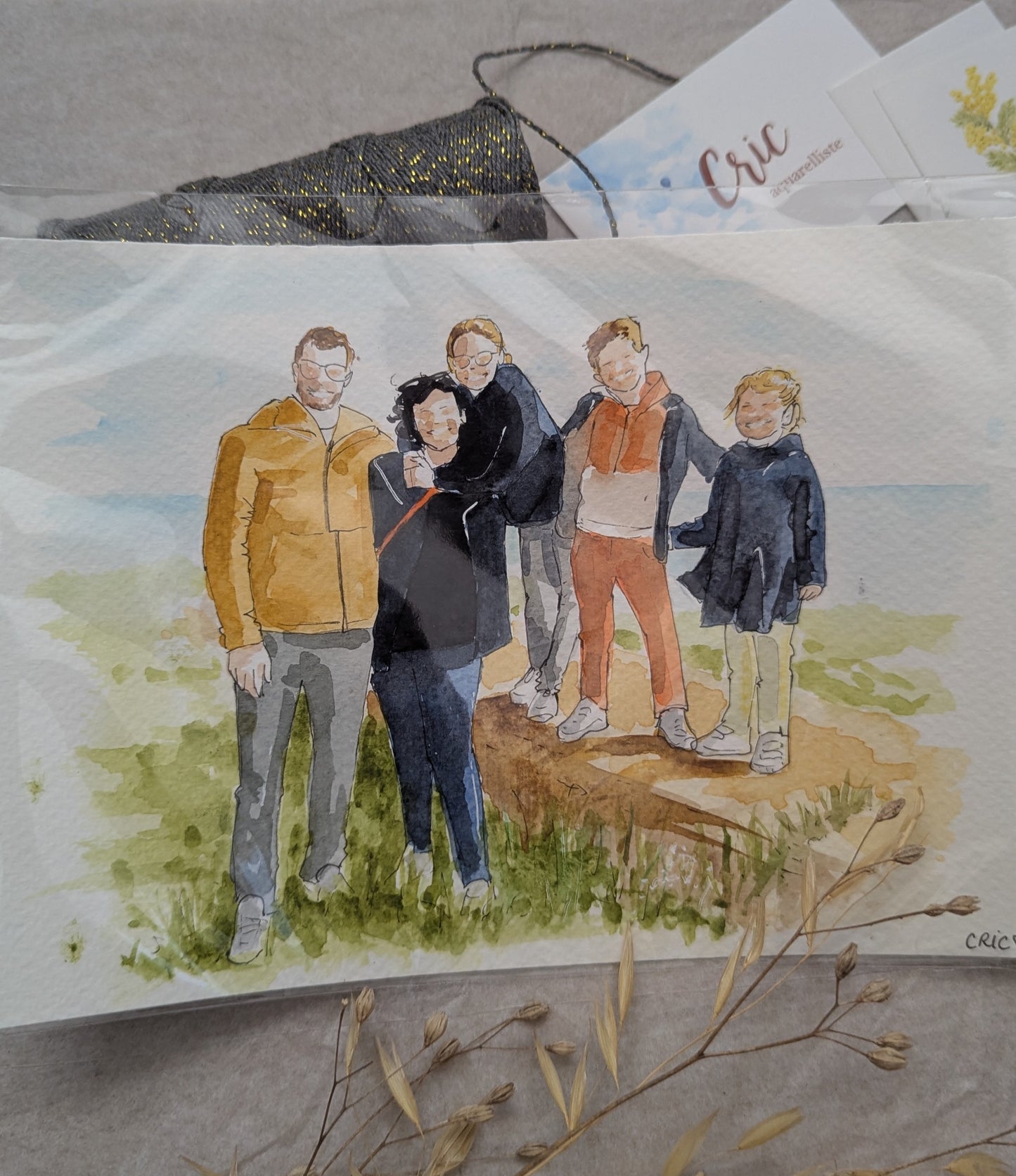 Portrait en silhouette