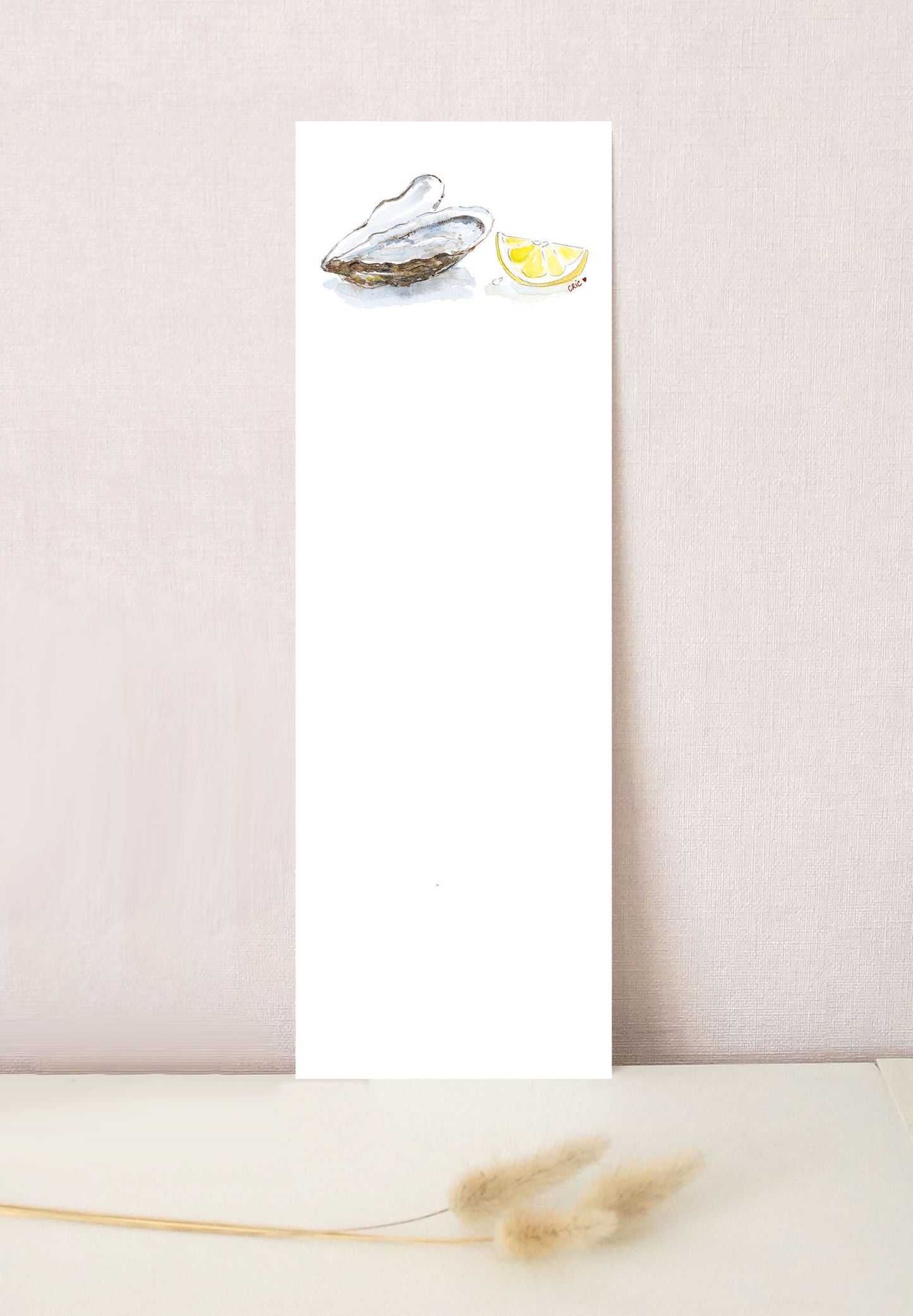 Marque-page Huître du Bassin